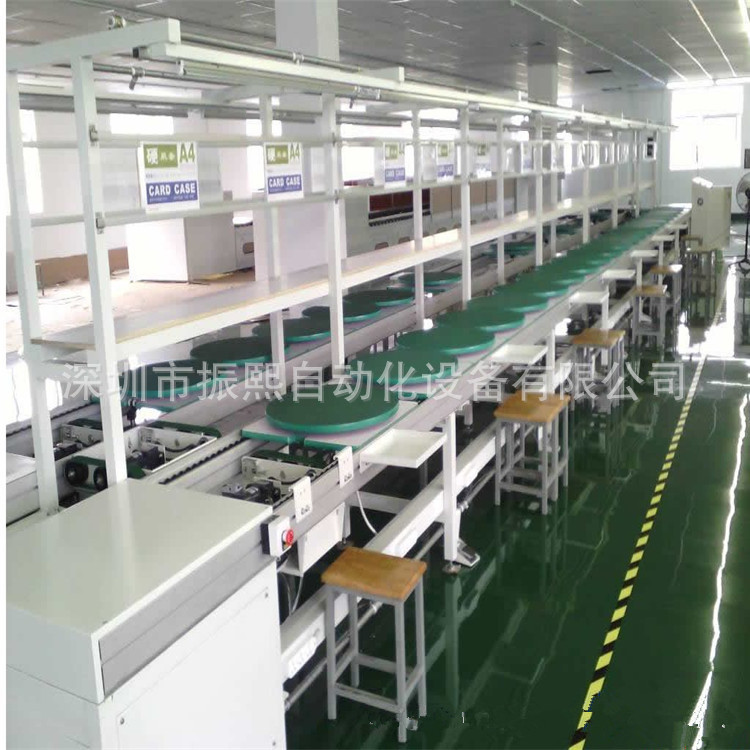 深圳带工装板自动组装线、LED面板灯老化线、液晶显示器组装线