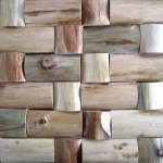 天然木材实木装饰材料马赛克
