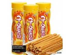 韩国进口零食品 非油炸烘焙 海太牌碳烤薯棒 108g