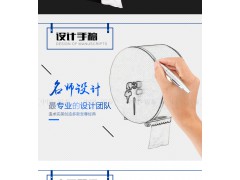 卫浴专用 挂墙式不锈钢抽纸盒 BT-420B纸巾盒 手纸架图3