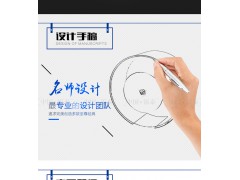 供应最新 精致型 挂墙式不锈钢圆形玻璃抽纸盒图3