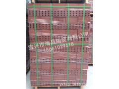 宜兴烧结砖厂家直销 拉毛陶土砖 真空烧结砖 多孔 空心 耐压图3