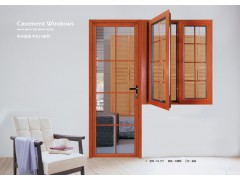 厂家长期直销铝合金平开门连窗组合型设计 专业制作 批发零售贸易图3