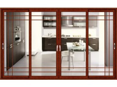 佛山铝门窗,断桥门窗厂家,复合门窗,双轨双趟二轨推拉玻璃门图2