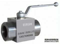 螺纹高压液压球阀64.0mpa图1