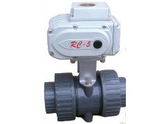 电动UPVC球阀河南生产厂家图1