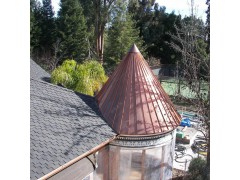 捷思(GENS)紫铜瓦金属屋面建筑屋面金属铜瓦可定制材质尺寸颜色图1