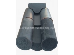 琉璃瓦 屋面瓦厂家/筒瓦/仿古筒瓦/屋面瓦/S瓦/双筒瓦/罗马瓦图1