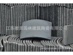 批发供应各色陶土瓦/连体小青瓦/仿古琉璃瓦片/仿古屋面瓦图2