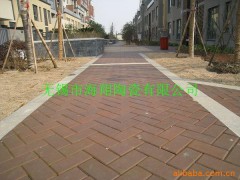 生产供应 陶土砖 广场砖 人行道板砖 户外广场砖 广场地面砖图1