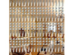 水晶玻璃珠帘 三角条四方珠八角灯饰珠帘隔断 商场KTV装潢隔断图1