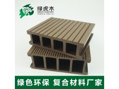 绿虎木 户外塑木地板生态木防腐木 复合地板材料木塑地板140*40图1