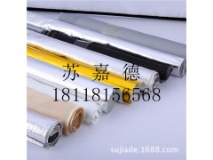 生产玻纤硅胶布 耐高温硅胶布 单面硅胶布 防火铝箔布图2