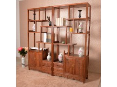 小海棠博古架 明清古典小博古架古玩架 仿古花梨木图2