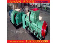 锅炉专用棉花杆空心煤棒机 环保废弃碳粉制棒机 能源再生挤出机图1