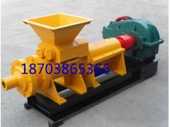 能源再生工厂废弃炭粉煤棒机 废物利用稻草空心煤棒机 棱形煤棒机图2