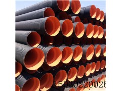 廊坊双壁波纹管hdpe 大口径排污管道 厂家直销图3