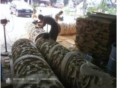 东阳木雕欧式柱头罗马柱新型建材网提供图1