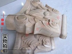东阳木雕欧式柱头罗马柱新型建材网提供图1