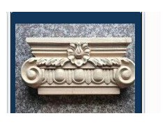 东阳木雕欧式柱头罗马柱新型建材网提供图1