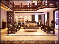 实木中式装修图样图1