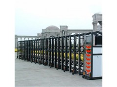 电动不锈钢伸缩门厂家 硕珉供 信誉好的生产商图1