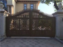 庭院防爆铸铝门直销 硕珉供 信誉好的庭院防爆铸铝门供应商图1