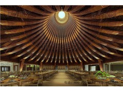 专业异形竹建筑厂家 异形竹建筑造价 异形竹建筑装饰 蜀竹建筑图1