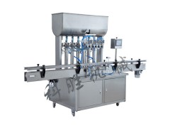 张家口科胜六头膏体灌装机|花生酱灌装机|辣椒酱灌装机图1