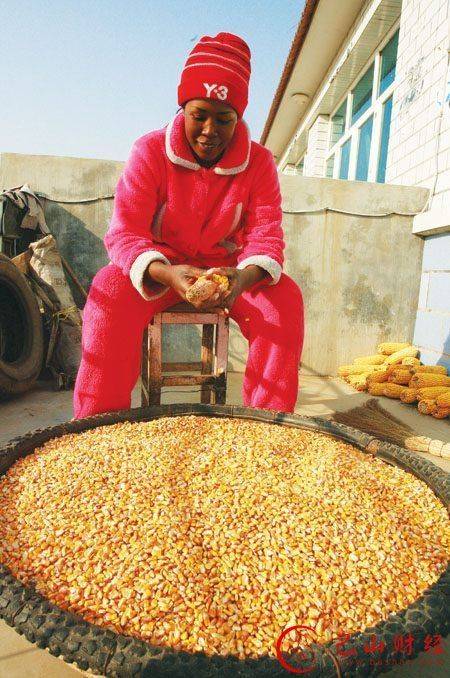 非洲,女孩,中国,农村