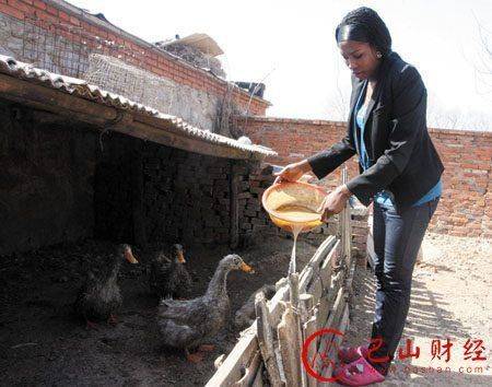 非洲,女孩,中国,农村