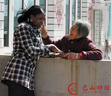 非洲,女孩,中国,农村