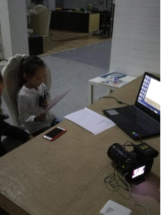 全能小童星刘佳怡受邀参加广告配音