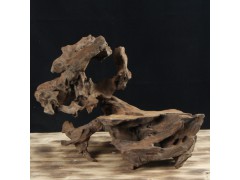 风化木根雕茶托茶道配件创意家居装饰玄关木质工艺品摆件图1