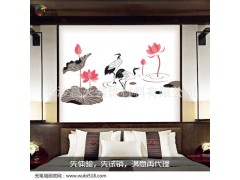 防水涂料 水性防水防潮涂料 客厅电视背景墙装饰无笔墙画图3