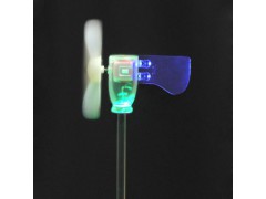 超小微型风力发电机 迷你小型风能发电 风能景观灯图1