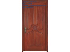 沙比利实木单开进户门纹安供图1