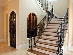 泉州铁艺楼梯生产厂家|泉州铁艺楼梯加工生产铁诚供图1