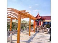 园林花架、公园凉亭、公园椅子、公园设施图1