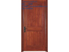 无节赤杨实木门,无节赤杨单开实木门,上海实木门厂家,纹安供图1