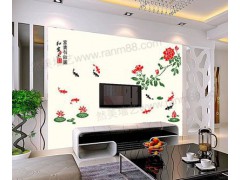 液体壁纸 丝网印壁纸图1