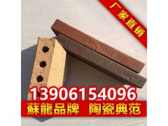 真空陶土烧结砖 园林广场透水砖 景观铺地图1