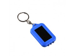 新能源 LED三头聚光太阳能充电手电筒迷你 太阳能日用产品图1