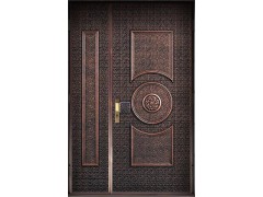 子母铜木门价格,子母铜木门定制,子母铜木门厂家,纹安供图1