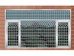 新型建材：坚然门窗不锈钢门窗联体 不锈钢门防盗窗图1