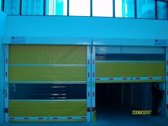 山西柳林防冻快速门图1