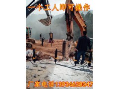 福建福州岩石分裂、矿山开采石头劈裂机哪有卖图3