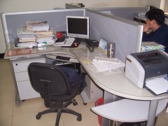 大兴办公家具桌面垫水晶板图1