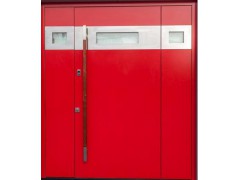 高端实木进户门定制就选上海纹安木业图1