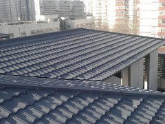 天津彩石金属瓦厂家直销图1